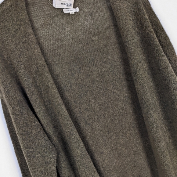 ARITZIA Wilfred Free Aronson knit wool blend sweater cardigan - Picture 9 of 11